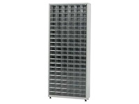 Povag ask201 klein materiaalkast met schuifbakken - 132 bakken - 1810x780x230 mm - afbeelding 1 van  6