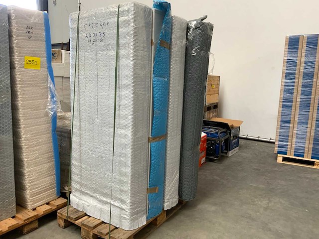 Povag ask201 klein materiaalkast met schuifbakken - 132 bakken - 1810x780x230 mm - afbeelding 6 van  6
