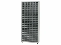 Povag ask201 klein materiaalkast met schuifbakken - 132 bakken - 1810x780x230 mm