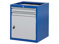 Povag bwp-033 werktafelblok - 2 laden & deur - afbeelding 1 van  1