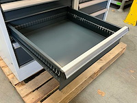 Povag dubbele werkplaats ladenkast 2x5 laden - afbeelding 5 van  5