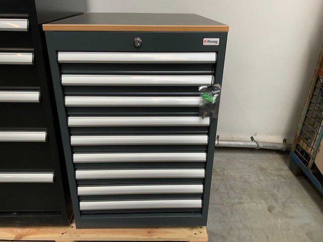 Povag gereedschapsladekast 840x560x725 mm - afbeelding 3 van  6