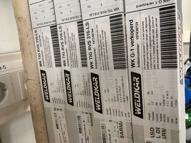 Povag gereedschapswagen met (weldkar / tyrolit) lastoebehoren - afbeelding 2 van  11