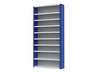 Povag legbordkast 14 legborden 100x20x198cm - afbeelding 3 van  3