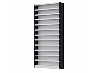 Povag legbordkast 14 legborden 100x20x198cm - afbeelding 1 van  3