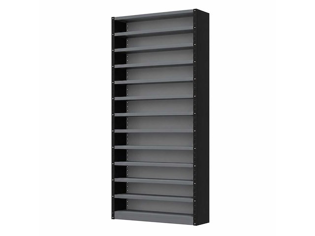 Povag legbordkast 14 legborden 100x20x198cm - afbeelding 1 van  2