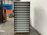 Povag legbordkast 14 legborden 100x20x198cm - afbeelding 3 van  3