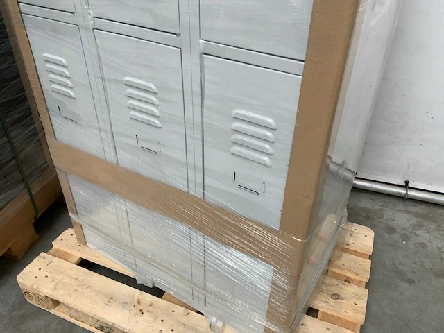 Povag lkp-207 lockerkast 6 deurs 3 delig - afbeelding 2 van  2