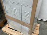 Povag lkp-207 lockerkast 6 deurs 3 delig - afbeelding 2 van  2