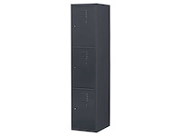 Povag lkp-257 lockerkast 3 deurs 1 delig - afbeelding 1 van  1