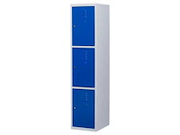 Povag lkp-257 lockerkast 3 deurs 1 delig - afbeelding 1 van  4