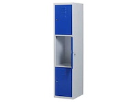 Povag lkp-257 lockerkast 3 deurs 1 delig - afbeelding 2 van  4