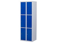 Povag lkp-322 lockerkast 6 deurs 2 delig - afbeelding 1 van  4