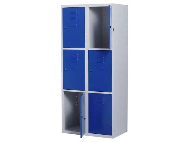 Povag lkp-323 lockerkast 3 deurs 2 delig - afbeelding 2 van  2