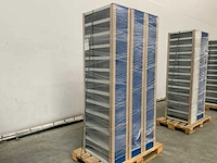 Povag omp-326.01 legbordkast - 12 legborden - 1980x600x300mm blauw/grijs - afbeelding 3 van  3