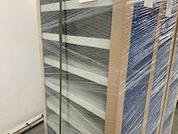 Povag omp-326.01 legbordkast - 12 legborden - 1980x600x300mm blauw/grijs - afbeelding 3 van  3