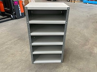 Povag omp.208 open legbordkast - 5 legborden - afbeelding 2 van  4