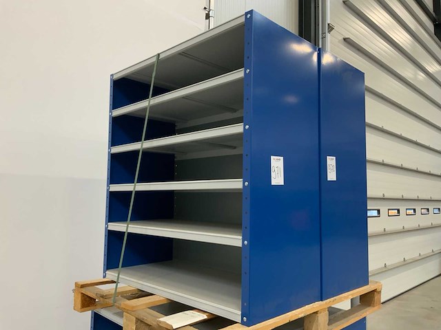 Povag omp.336.01 open legbordkast - 5 legborden - afbeelding 3 van  3