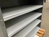 Povag omp.336.01 open legbordkast - 5 legborden - afbeelding 3 van  4