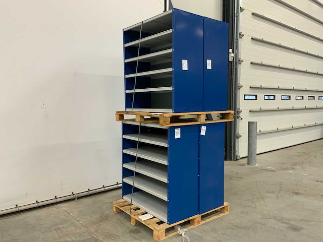 Povag omp.336.01 open legbordkast - 5 legborden - afbeelding 2 van  3