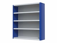 Povag omp707 magazijn legbordkast 100x30x108cm - afbeelding 2 van  4