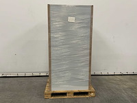 Povag open legbordkast - 10 legborden zwart/licht grijs - afbeelding 6 van  6