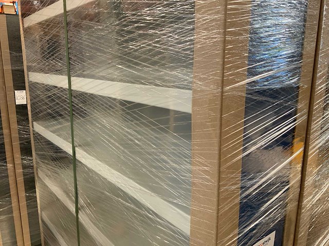 Povag open legbordkast - 12 legborden grijs/grijs - afbeelding 3 van  4