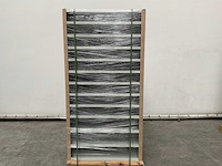 Povag open vakkenkast - 12 legborden blauw/grijs - afbeelding 3 van  4