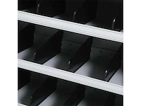 Povag open vakkenkast - 12 legborden blauw/grijs - afbeelding 2 van  2