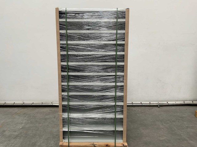 Povag open vakkenkast - 12 legborden blauw/grijs - afbeelding 1 van  1