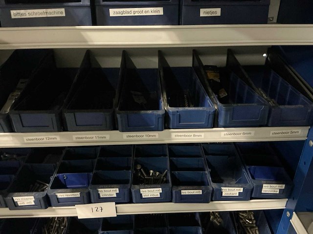 Povag open vakkenkast met grijpvoorraad (2x) - afbeelding 15 van  16