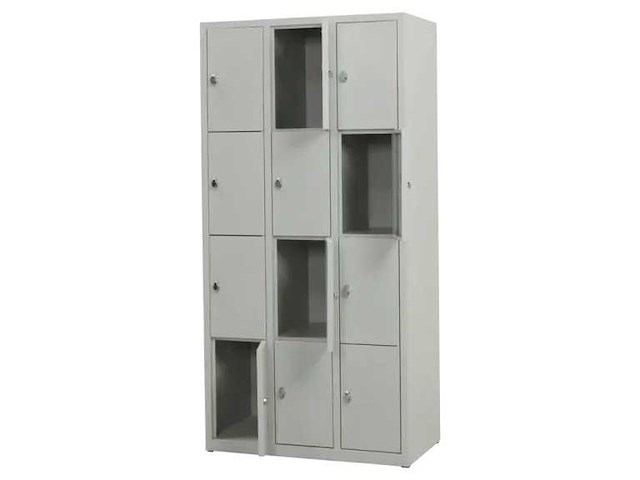 Povag plp-105 metalen lockerkast 12 deurs - afbeelding 2 van  3