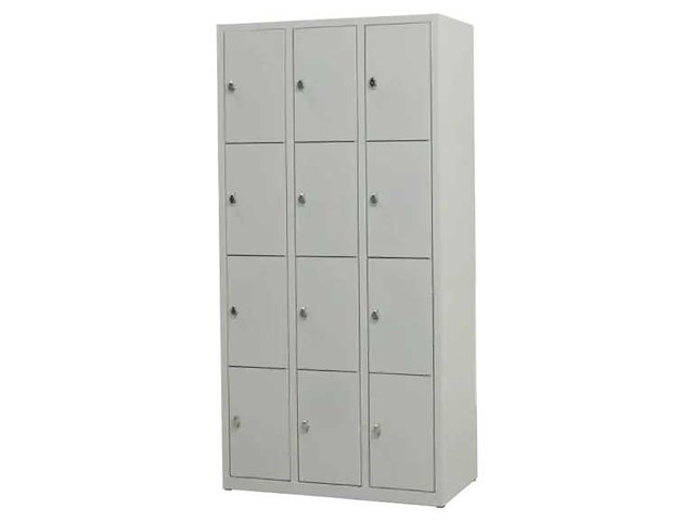 Povag plp-105 metalen lockerkast 12 deurs - afbeelding 1 van  3