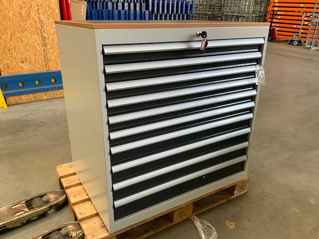 Povag werkplaats ladenkast 10 laden - afbeelding 1 van  5