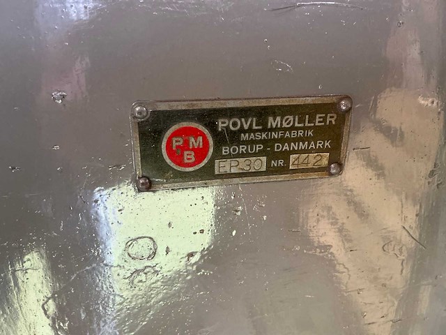 Povl møller ep30 excenterpers - afbeelding 12 van  13