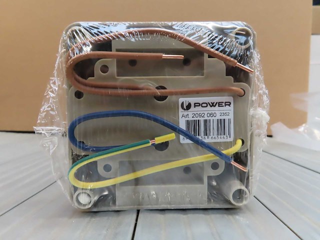 Power - 2092060 - kabeldoos voorbedraad (90x) - afbeelding 3 van  3
