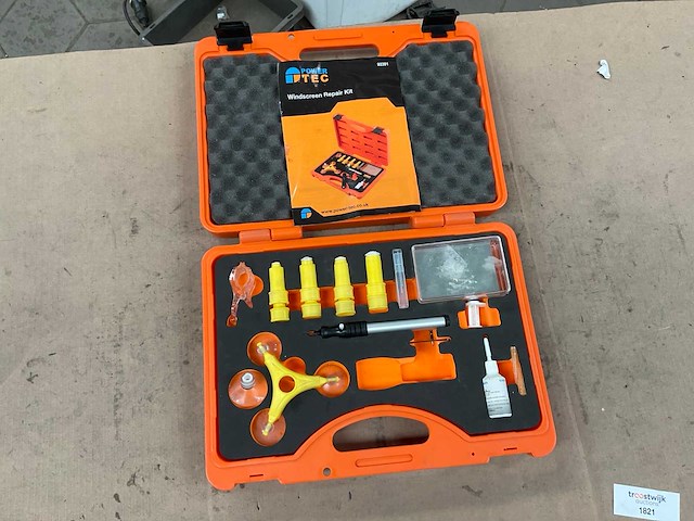 Power- tec windscreen repair kit - afbeelding 1 van  4