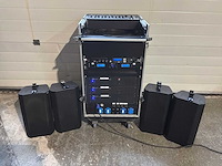 Power dynamisch 100v versterker set