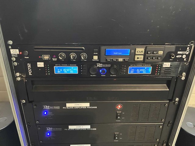 Power dynamisch 100v versterker set - afbeelding 4 van  9