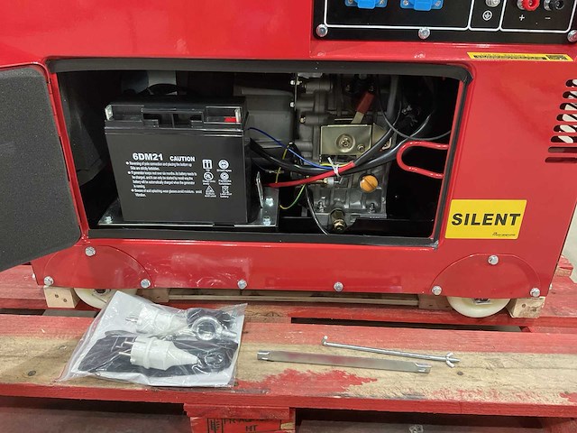 Power generator - pg6500ds - mobiele diesel generator - afbeelding 6 van  9