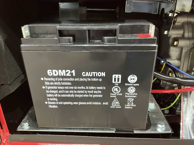 Power generator - pg6500ds - mobiele diesel generator - afbeelding 7 van  9