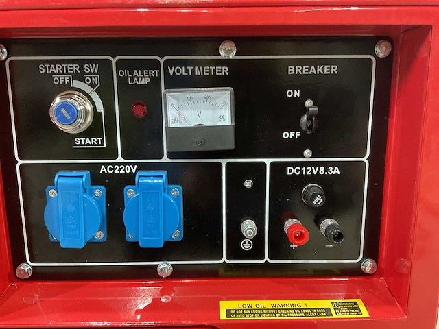 Power generator - pg6500ds - mobiele diesel generator - afbeelding 5 van  9