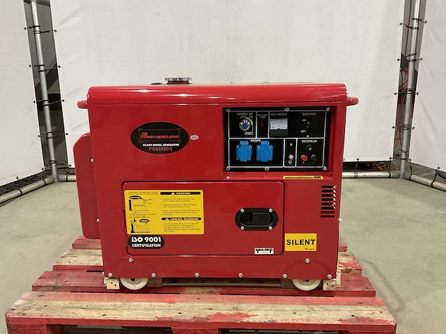 Power generator - pg6500ds - mobiele diesel generator - afbeelding 2 van  4