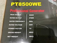 Power generator - pt8500we - generator - afbeelding 3 van  11