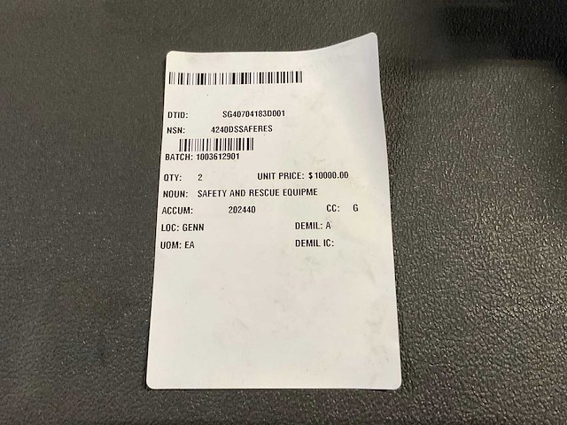 Power hank safety and rescue equipment set - afbeelding 8 van  12