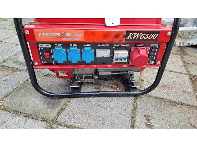 Power haus - kw 6500 - agregaat - afbeelding 3 van  5