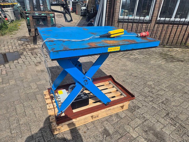 Power-lift el 10-100b werkbank / hydraulische schaarheftafel - afbeelding 3 van  7
