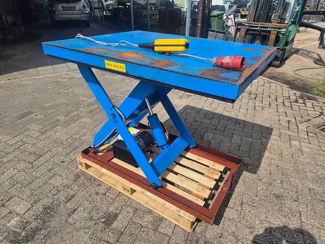 Power-lift el 10-100b werkbank / hydraulische schaarheftafel - afbeelding 4 van  7