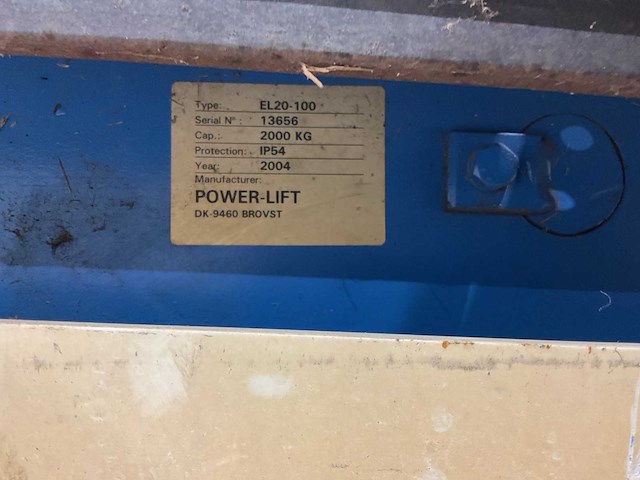 Power lift schaarlift - afbeelding 5 van  6