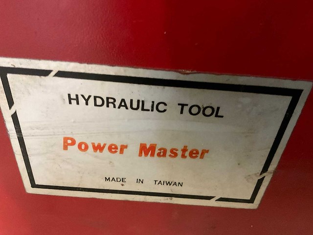 Power master hydraulische handpers - afbeelding 4 van  4